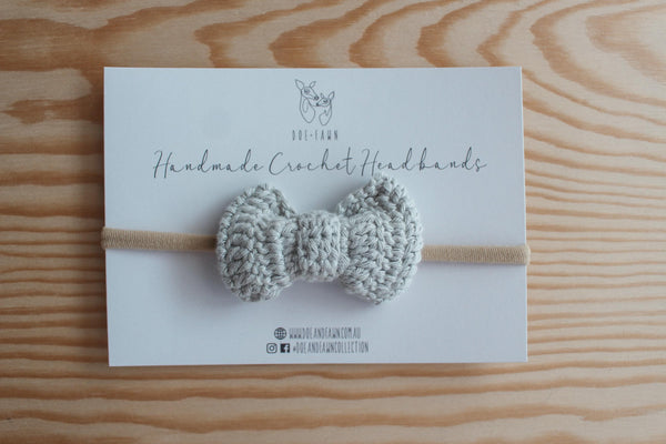 Handmade Crochet Bows