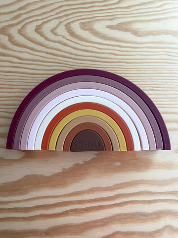 Earth | Silicone Rainbow Stacker