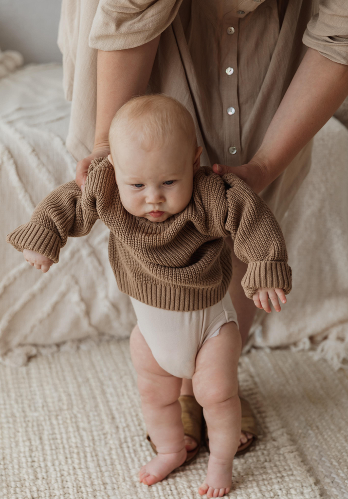 Baby girl 2025 knitted jumper