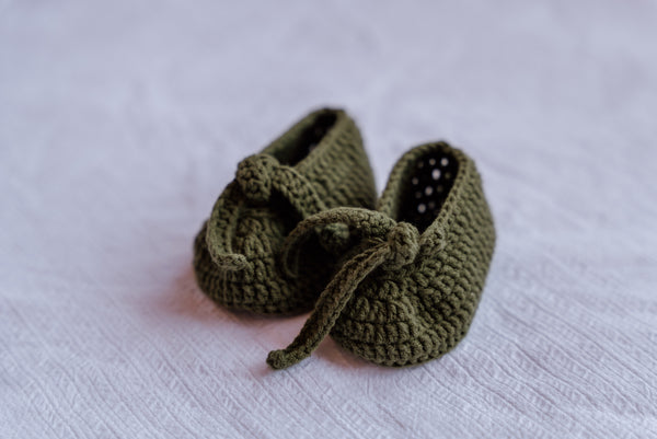 Handmade Baby Booties